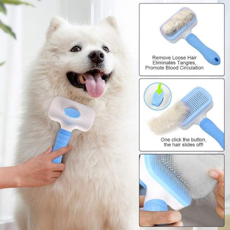 Stainless Steel Pet Comb for Tangled Hair Removal