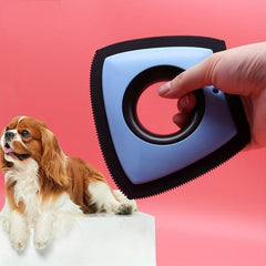Pet Scraper Household Electrostatic Silicone Hair Removal Brush