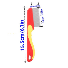 Pet Dematting Comb Hair Removal Tool for Cats Dogs