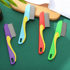 Pet Dematting Comb Hair Removal Tool for Cats Dogs