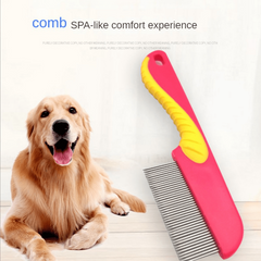 Pet Dematting Comb Hair Removal Tool for Cats Dogs