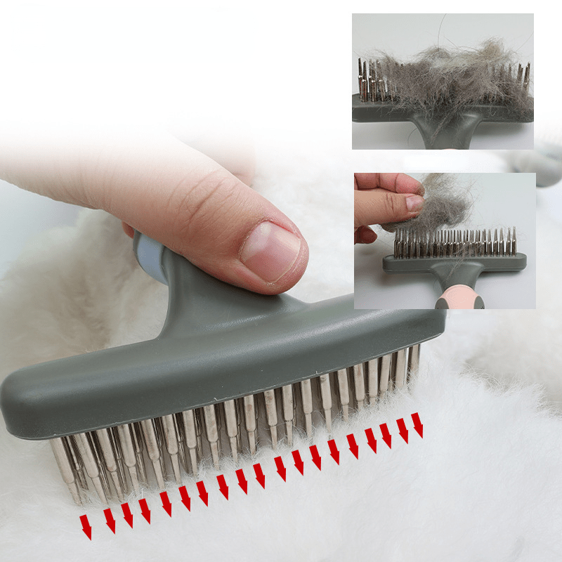 Pet Hair Removal Comb Slicker Brush for Dog Cat Grooming Tool