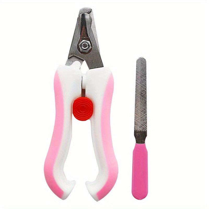 Large Size Stainless Steel Pet Nail Grinder Clipper Set