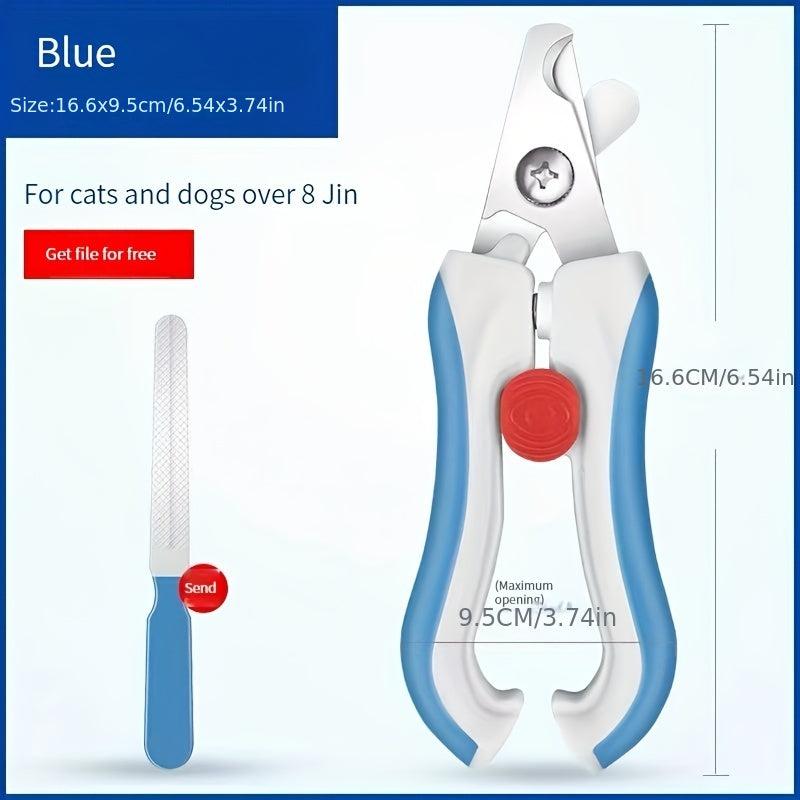 Large Size Stainless Steel Pet Nail Grinder Clipper Set