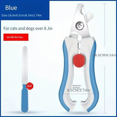 Large Size Stainless Steel Pet Nail Grinder Clipper Set