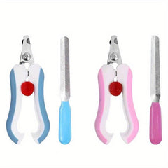 Large Size Stainless Steel Pet Nail Grinder Clipper Set