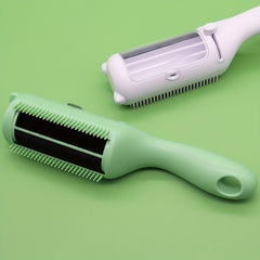 2 in 1 Pet Roller Hair Remover For Dog Cat - Reusable Lint Fur Rollers