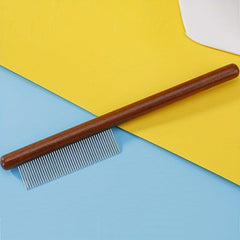 Wooden Pet Grooming Comb for Cat Dog Hair Removal Flea Control
