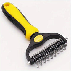 Double Sided Slicker Pet Brush Shedding Dematting Stainless Steel Dog Comb