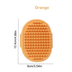 Soothing Dog Bath Brush for Short Hair Shedding