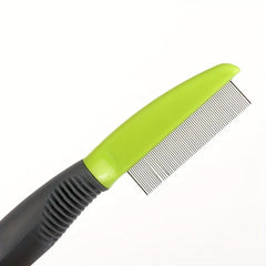 3 Piece Pet Grooming Kit Hair Remover Comb Dog Massage Rubber Comb
