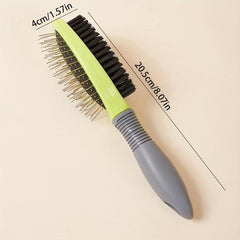 3 Piece Pet Grooming Kit Hair Remover Comb Dog Massage Rubber Comb