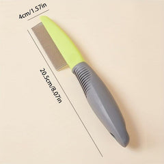 3 Piece Pet Grooming Kit Hair Remover Comb Dog Massage Rubber Comb