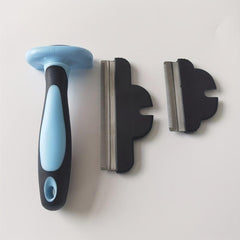 Detachable Stainless Pet Grooming Comb - Remove Pet Hair