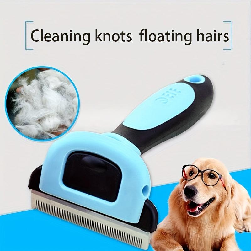 Detachable Stainless Pet Grooming Comb - Remove Pet Hair