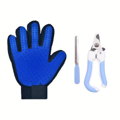 Dog Hair Removal Glove Undercoat Slicker Brush