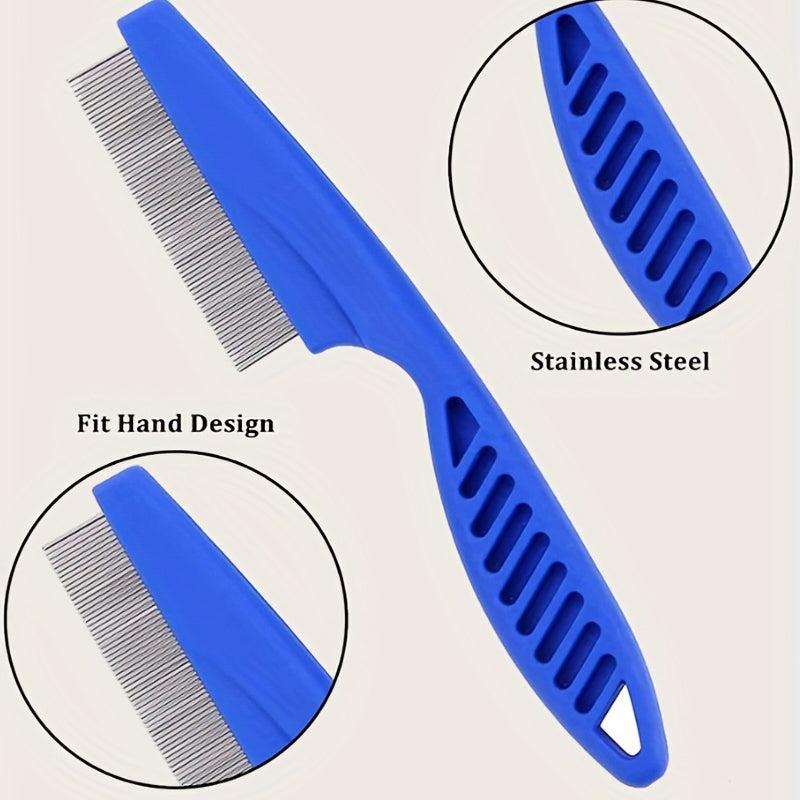 6pcs Pet Lice Remover Comb Set for Dogs and Cats Grooming