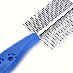 Stainless Steel Pet Grooming Comb Massage Brush