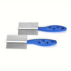 Stainless Steel Pet Grooming Comb Massage Brush