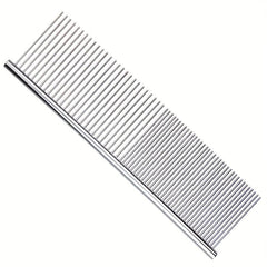 Stainless Steel Pet Grooming Comb & Slicker Brush