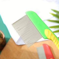 Stainless Steel Dog Comb for Flea Removal & Grooming