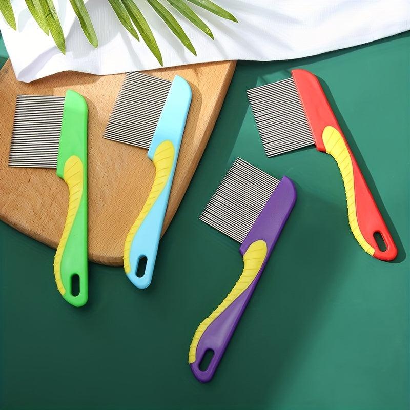 Stainless Steel Dog Comb for Flea Removal & Grooming
