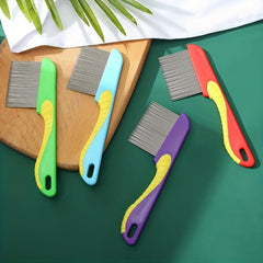 Stainless Steel Dog Comb for Flea Removal & Grooming