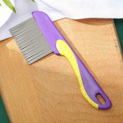 Stainless Steel Dog Comb for Flea Removal & Grooming