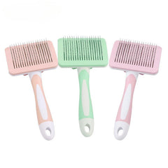 Self-cleaning Pet Comb Dog Grooming Brush Cat Hair Removal