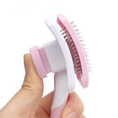 Self-cleaning Pet Comb Dog Grooming Brush Cat Hair Removal