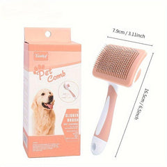 Self-cleaning Pet Comb Dog Grooming Brush Cat Hair Removal