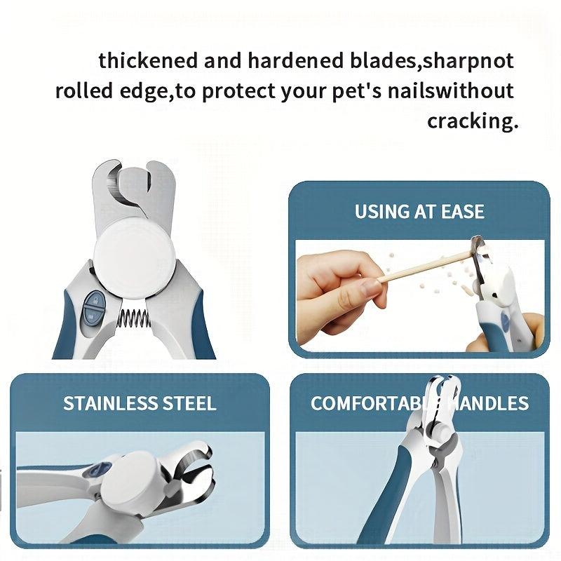 Pet Nail Clipper With LED Light For Dogs And Cats