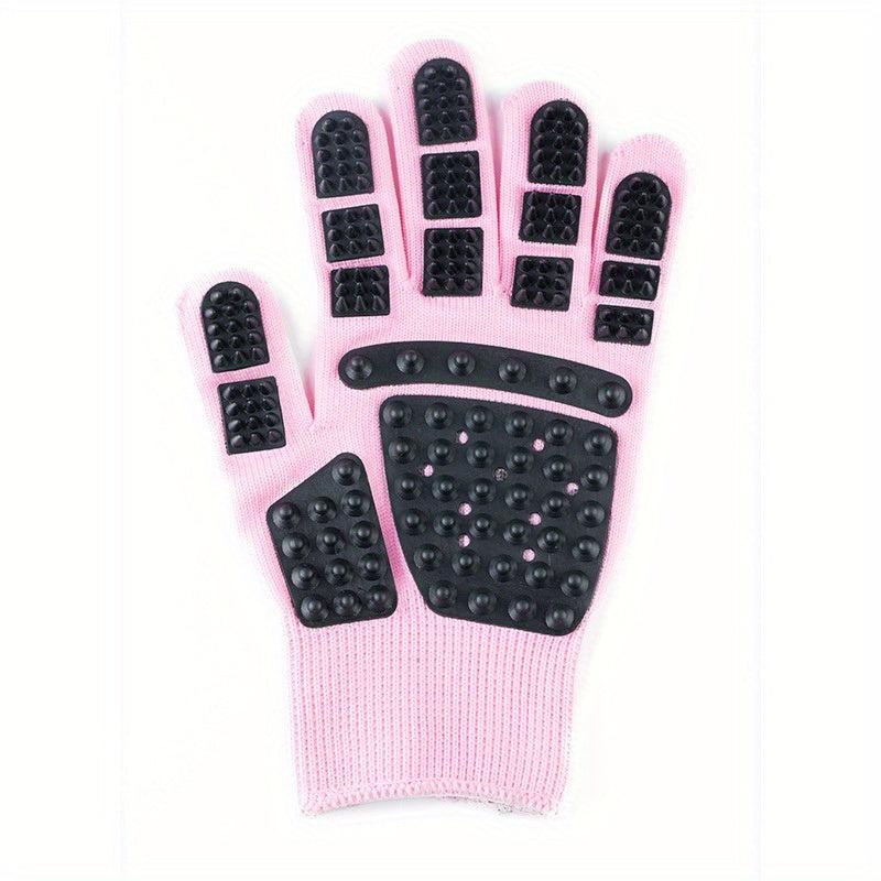 Dog Hair Removal Massage Glove Brush for Grooming