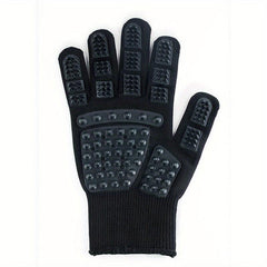 Dog Hair Removal Massage Glove Brush for Grooming