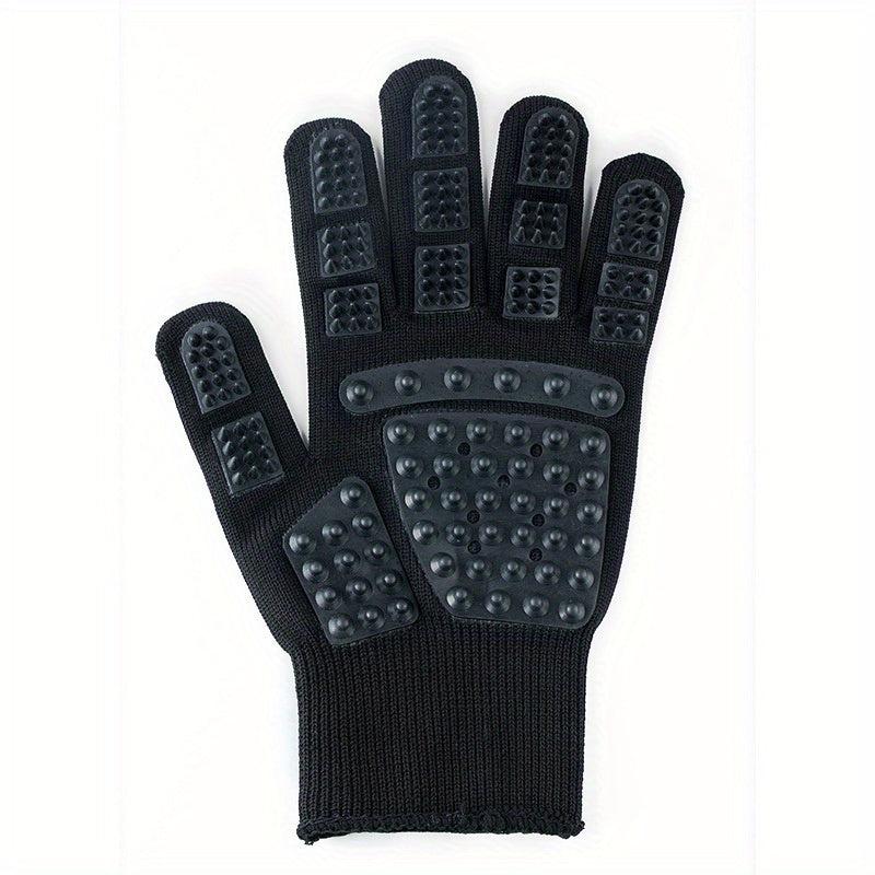 Dog Hair Removal Massage Glove Brush for Grooming