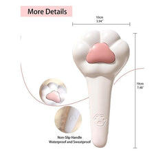 Paw Pet Massage Comb With Release Button For Shedding And Grooming
