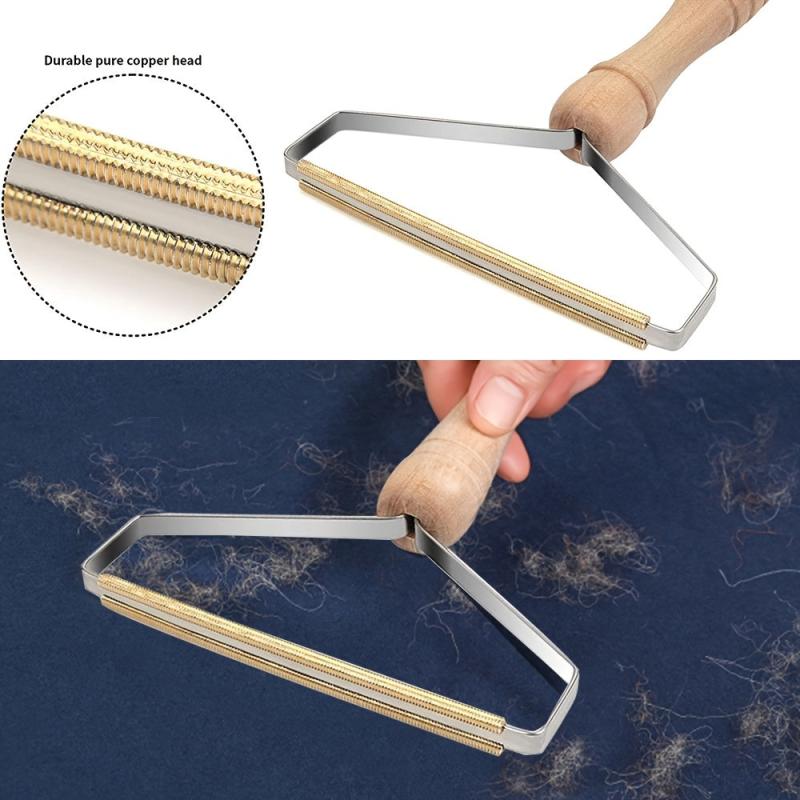 3pcs Pet Hair Remover Portable Fabric Fuzz Brush Set
