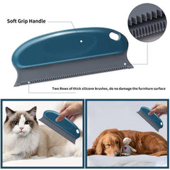 3pcs Pet Hair Remover Portable Fabric Fuzz Brush Set