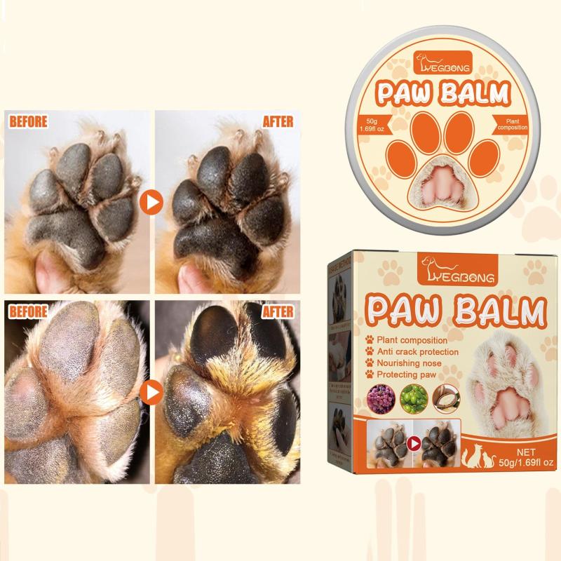 50ml Pet Moisturizing Claw Cream For Dogs Cats - Prevent Dry Cracks