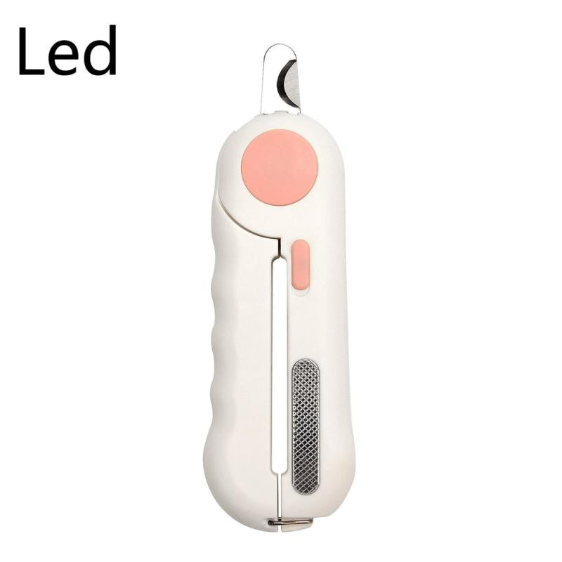 Cat Nail Clipper with LED Light for Safe Pet Grooming