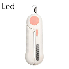 Cat Nail Clipper with LED Light for Safe Pet Grooming