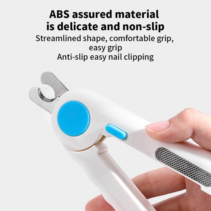 Cat Nail Clipper with LED Light for Safe Pet Grooming