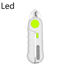 Cat Nail Clipper with LED Light for Safe Pet Grooming