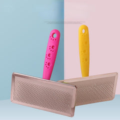 Stainless Steel Pet Massage Comb for Shedding and Grooming