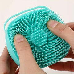 Pet Shampoo Brush Silicone Massage Rubber Bath Comb
