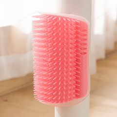 Cat Scratcher Corner Rub Hair Massager Washable Brush