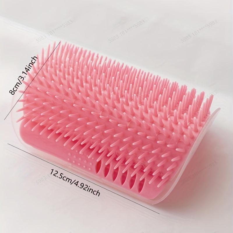 Cat Scratcher Corner Rub Hair Massager Washable Brush