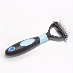 Double Sided Slicker Pet Brush Shedding Dematting Stainless Steel Dog Comb