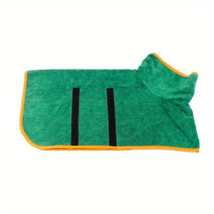 Microfiber Pet Hooded Bath Towel Water Absorbent Dog Bath Towel