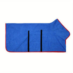 Microfiber Pet Hooded Bath Towel Water Absorbent Dog Bath Towel